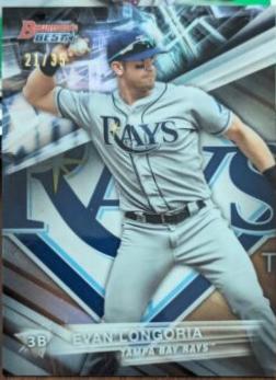 Evan Longoria [Orange Refractor] #5