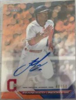 Francisco Lindor [Orange Refractor] #40