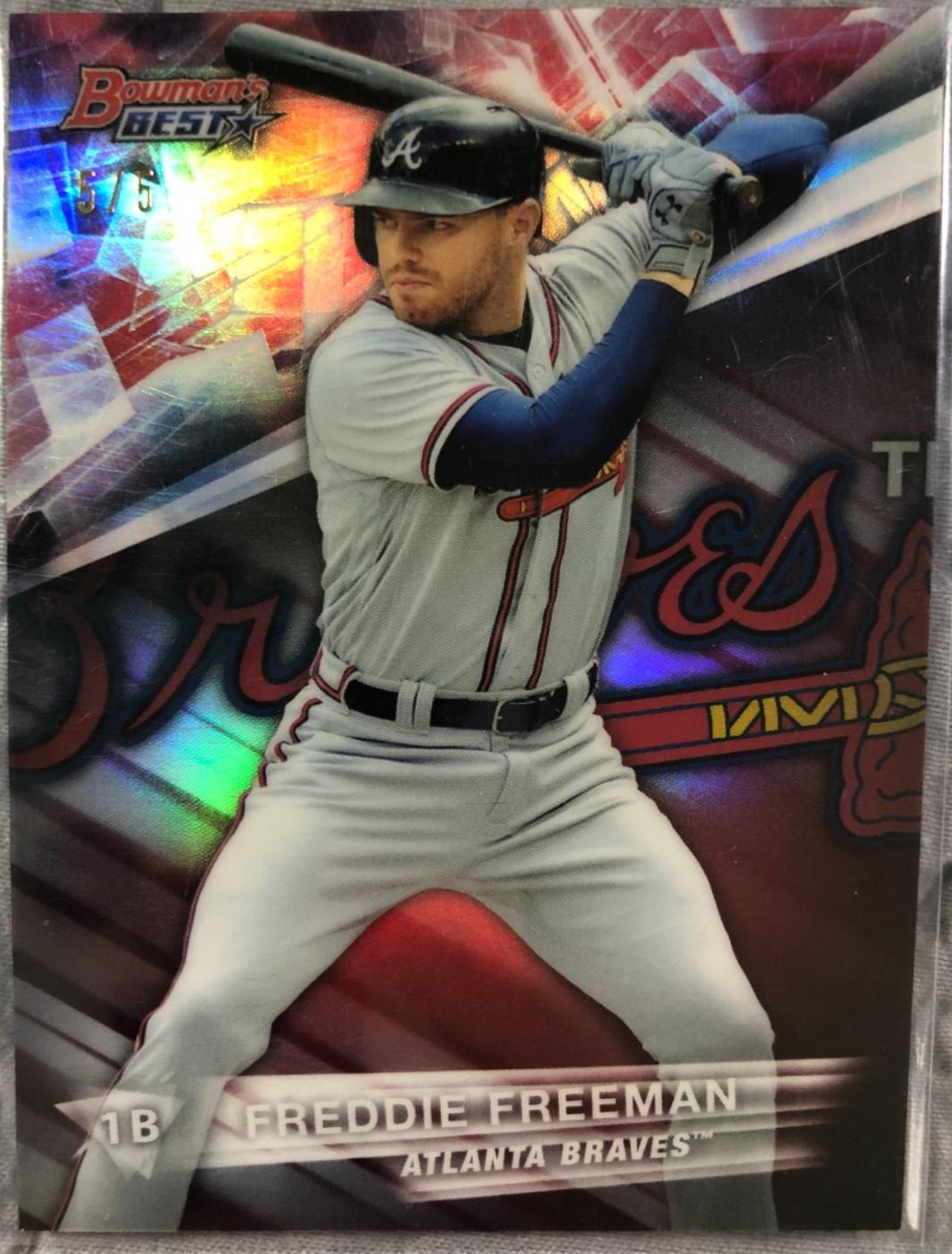 Freddie Freeman [Red Refractor] #18