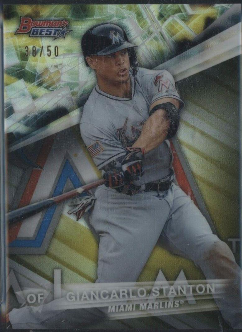 Giancarlo Stanton [Gold Refractor] #49