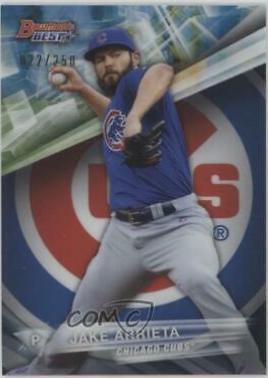 Jake Arrieta [Blue Refractor] #41