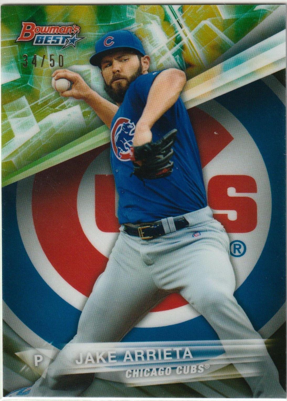 Jake Arrieta [Gold Refractor] #41