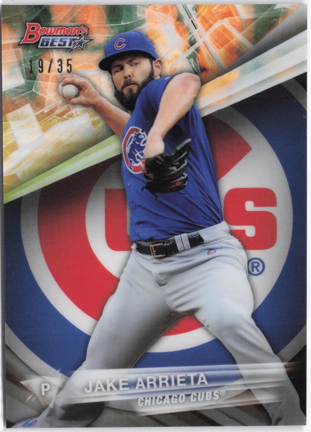 Jake Arrieta [Orange Refractor] #41