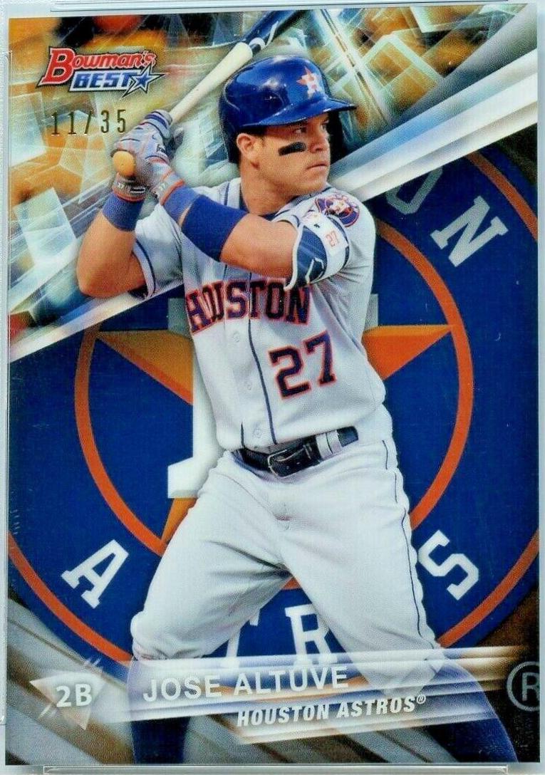 Jose Altuve [Orange Refractor] #10