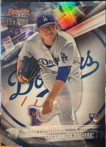 Julio Urias [Blue Refractor] #24