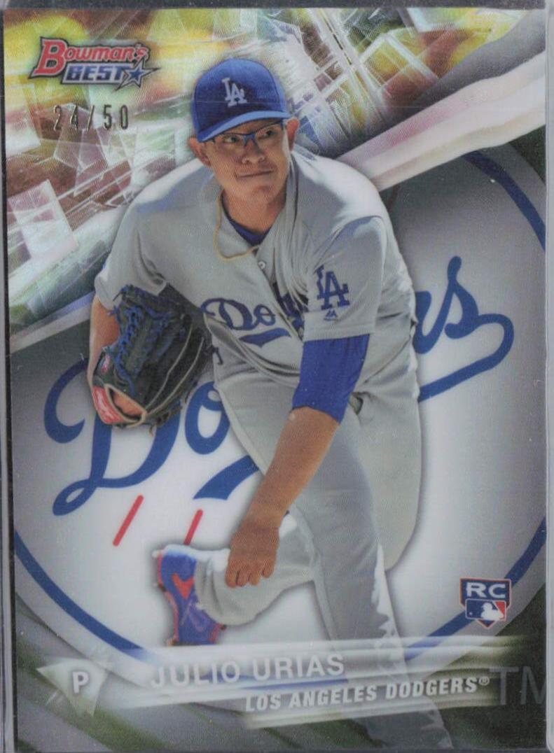 Julio Urias [Gold Refractor] #24