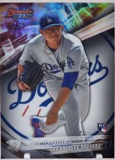 Julio Urias [Orange Refractor] #24