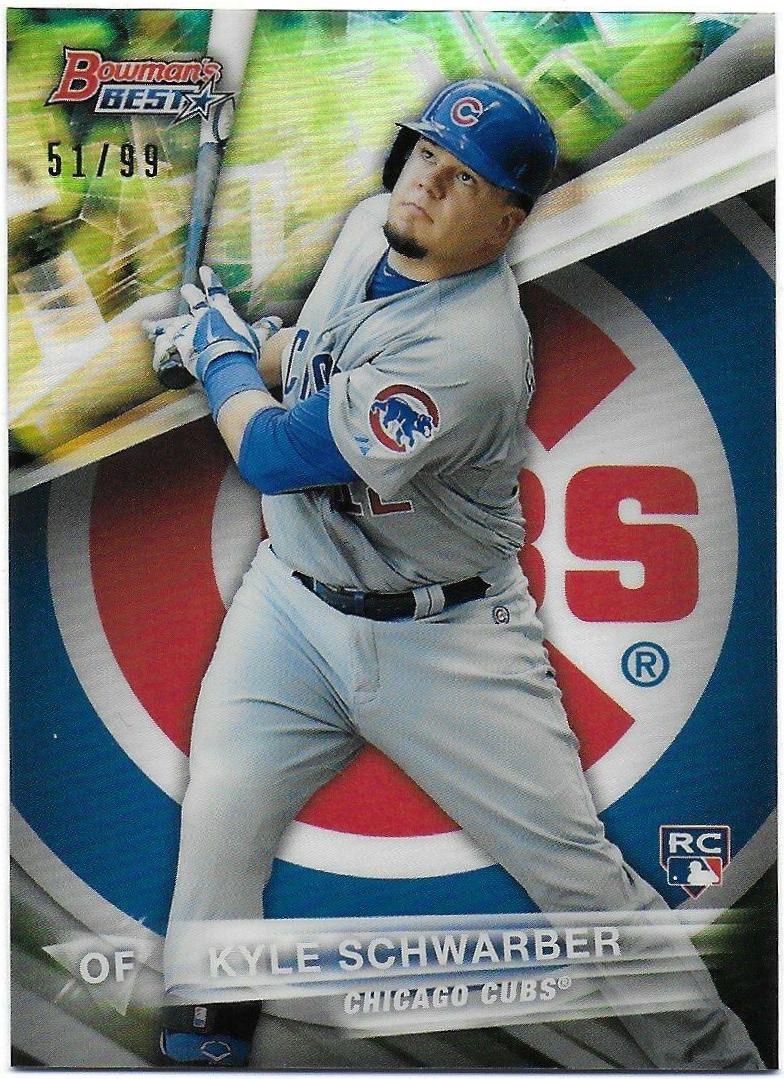 Kyle Schwarber [Green Refractor] #64