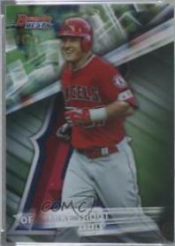 Mike Trout [Green Refractor] #1