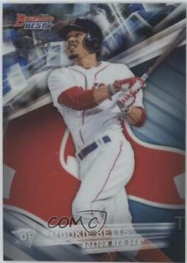 Mookie Betts [Blue Refractor] #32