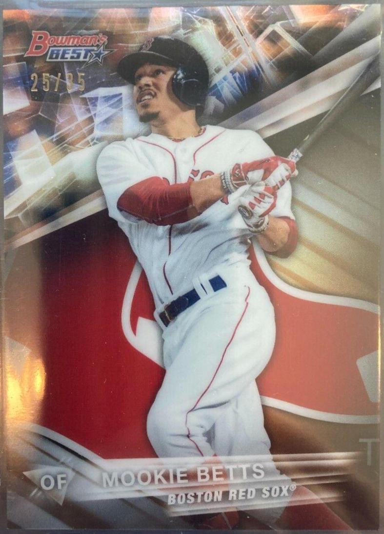 Mookie Betts [Orange Refractor] #32