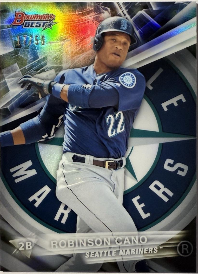 Robinson Cano [Gold Refractor] #63