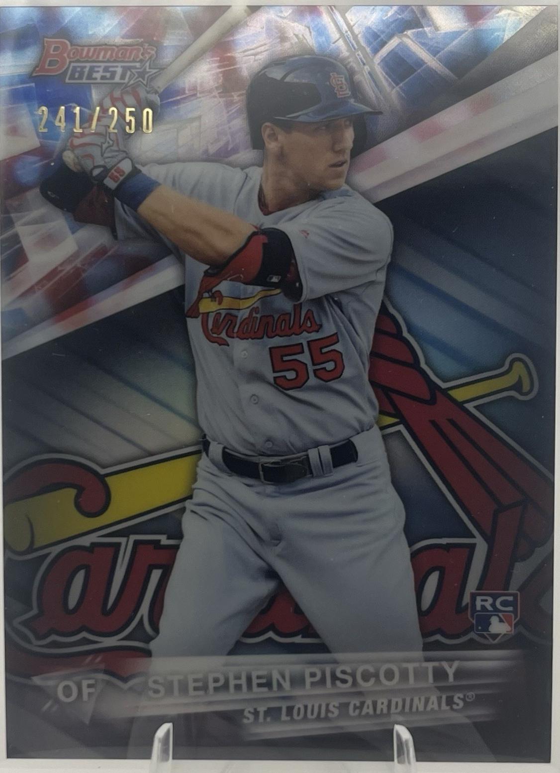 Stephen Piscotty [Blue Refractor] #59