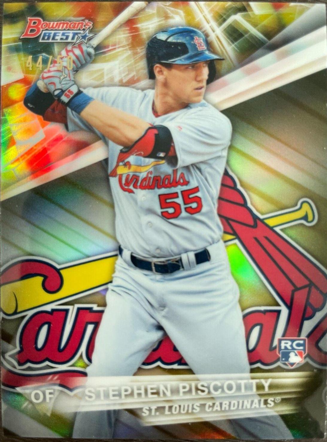 Stephen Piscotty [Gold Refractor] #59