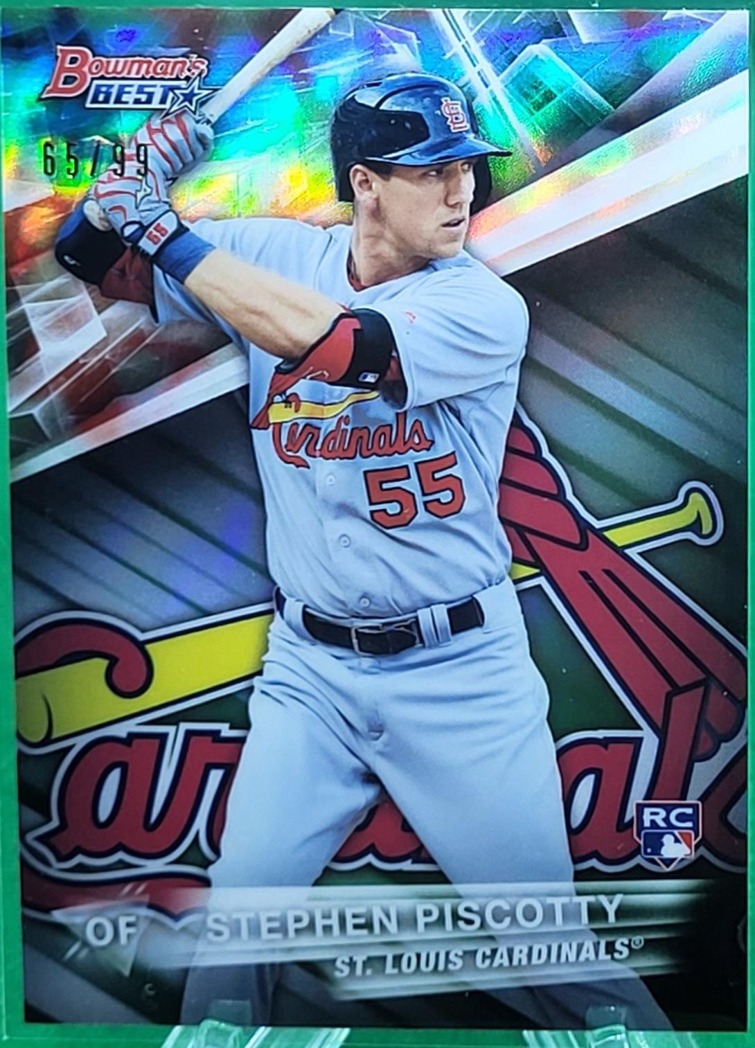 Stephen Piscotty [Green Refractor] #59
