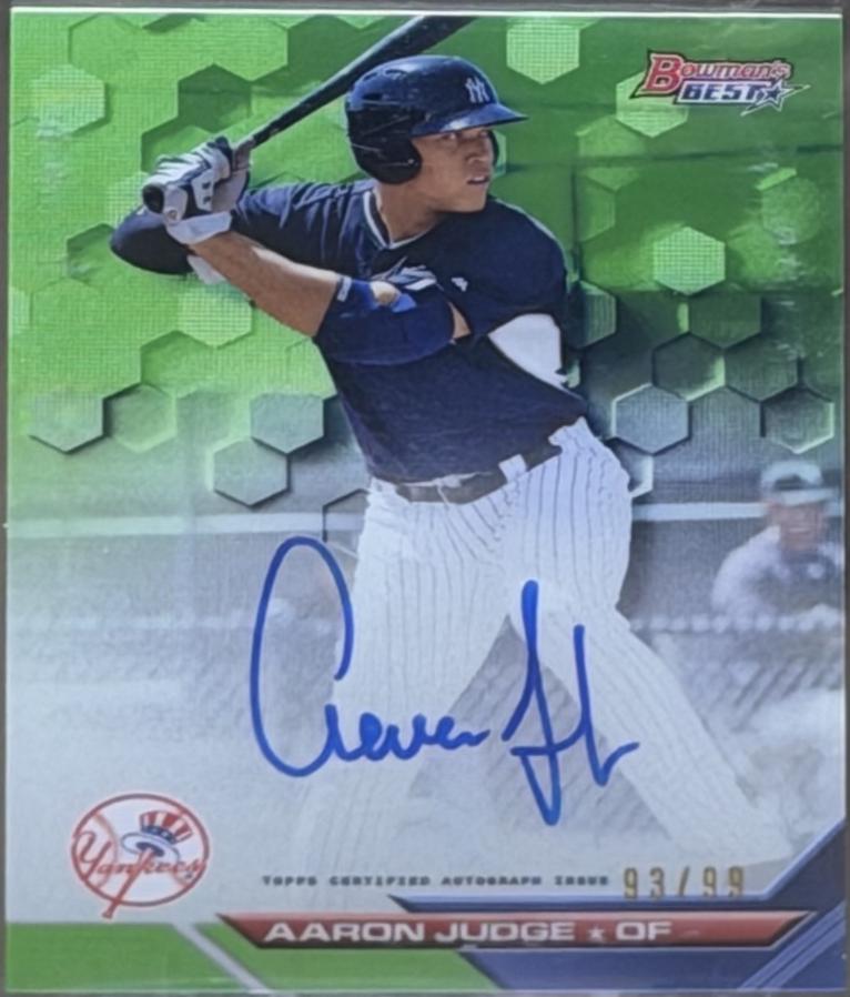 Aaron Judge [Green Refractor] #B16-AJ