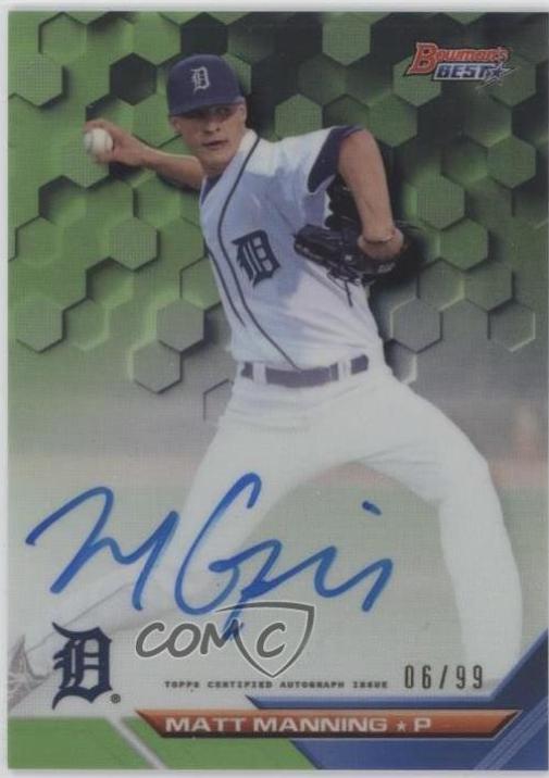 Matt Manning [Green Refractor] #B16-MMA
