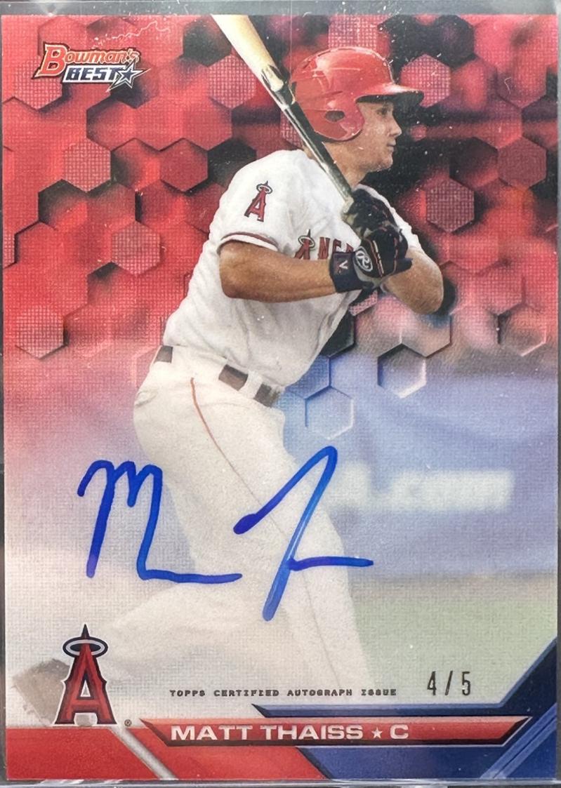 Matt Thaiss [Red Refractor] #B16-MTH