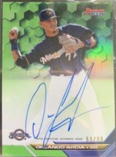 Orlando Arcia [Green Refractor] #B16-OAR