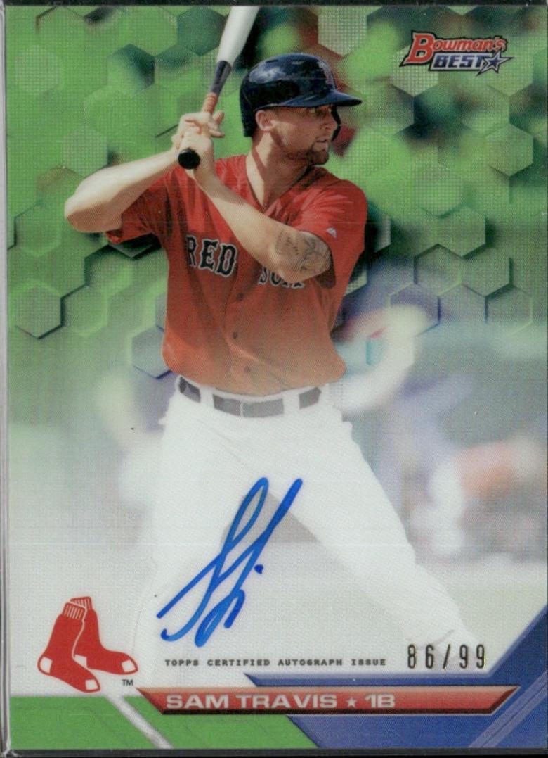 Sam Travis [Green Refractor] #B16-ST
