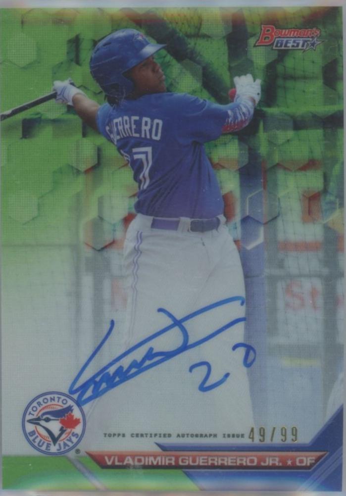 Vladimir Guerrero Jr. [Green Refractor] #B16-VG