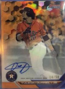Yulieski Gurriel [Orange Refractor] #B16-YG