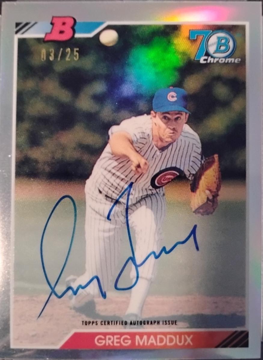 Greg Maddux [Autograph] #92B-GM