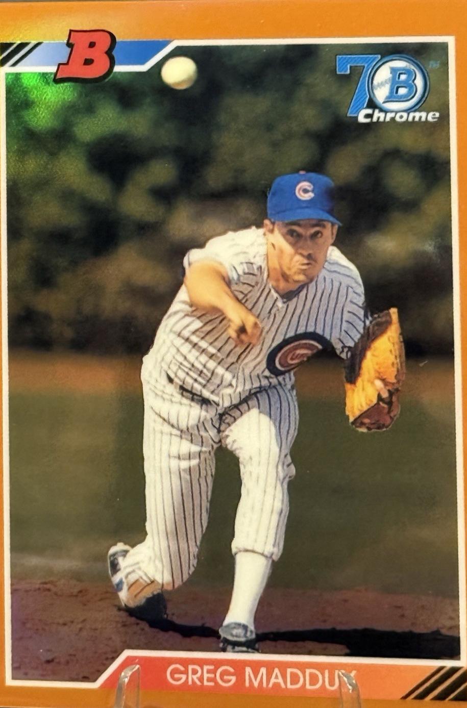 Greg Maddux [Orange] #92B-GM