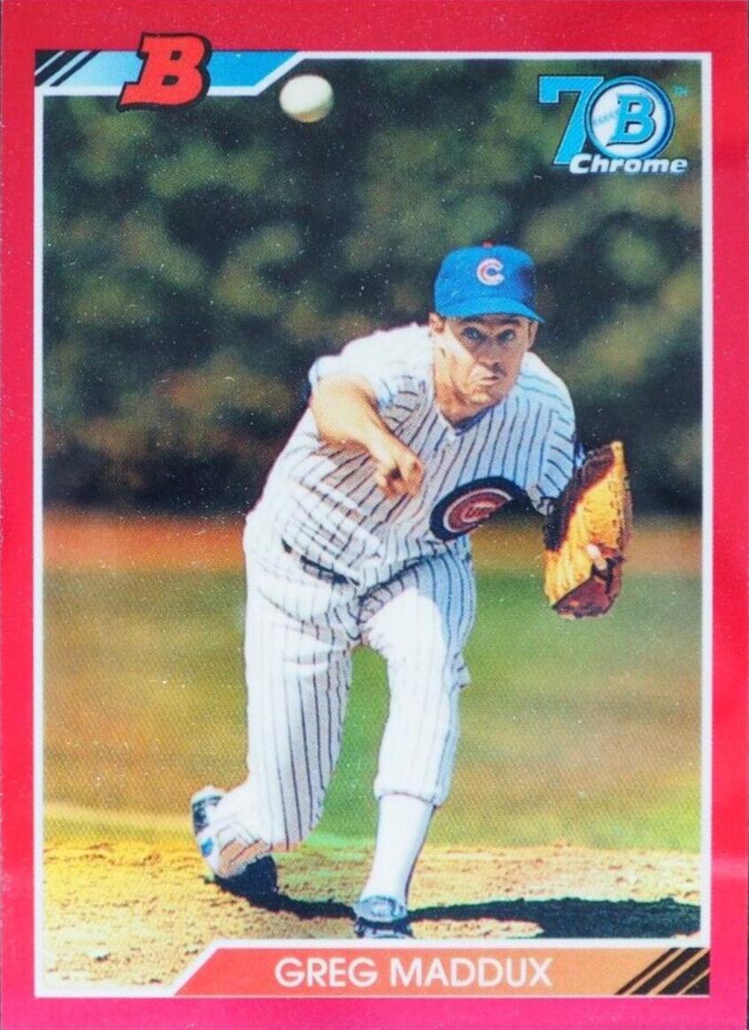 Greg Maddux [Red] #92B-GM