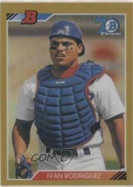 Ivan Rodriguez [Gold] #92B-IR