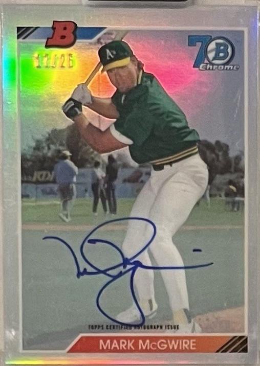Mark McGwire [Autograph] #92B-MM