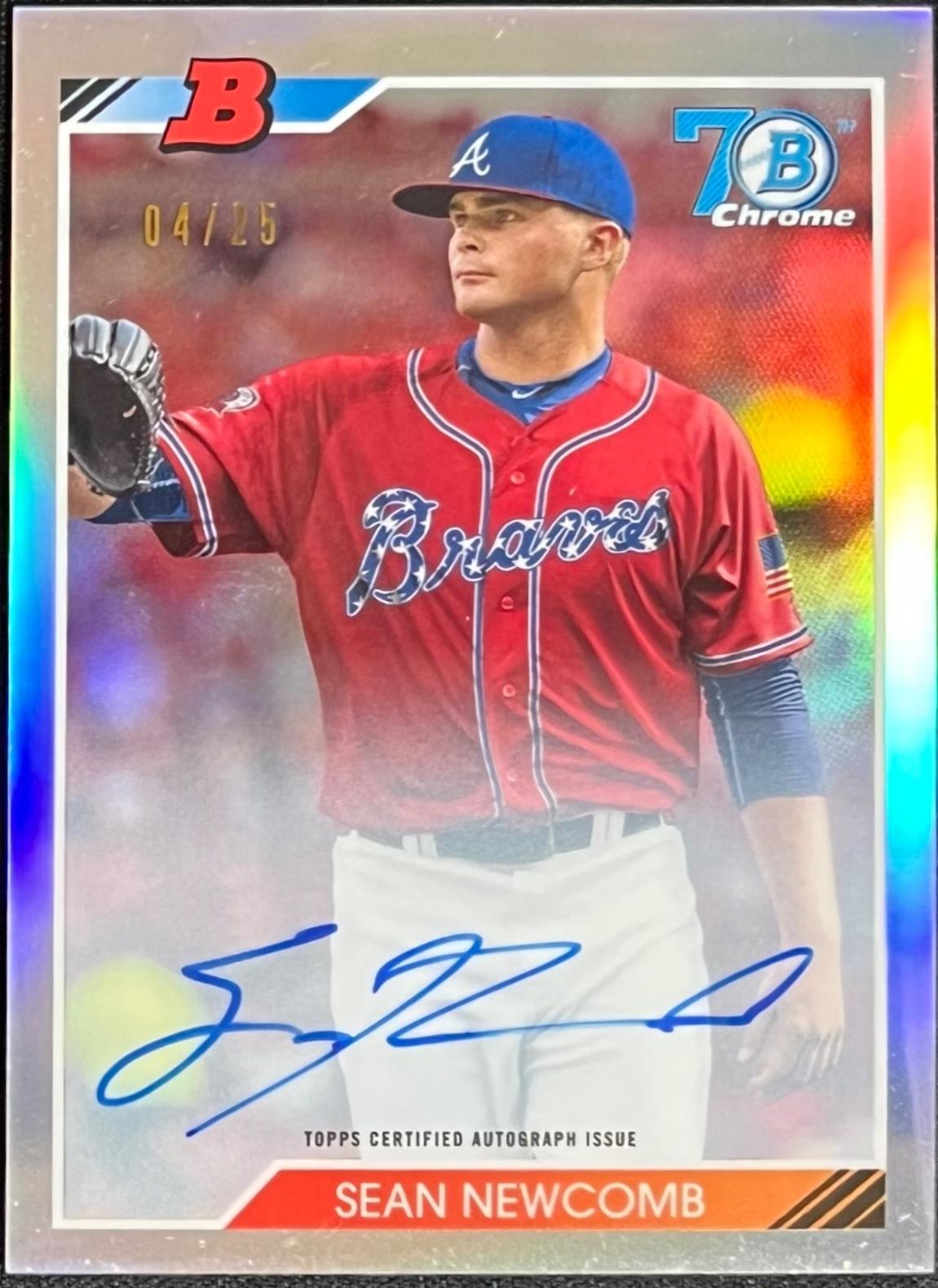 Sean Newcomb [Autograph] #92B-SN