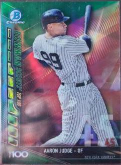Aaron Judge [Batting Green Refractor] #56