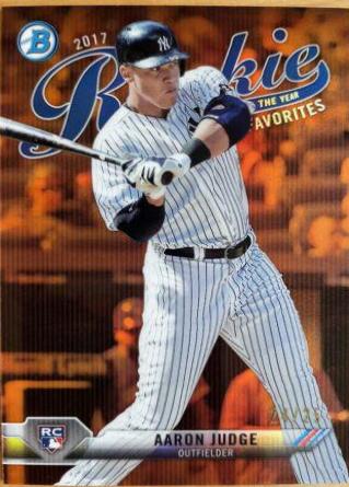 Aaron Judge [Batting Orange Refractor] #56