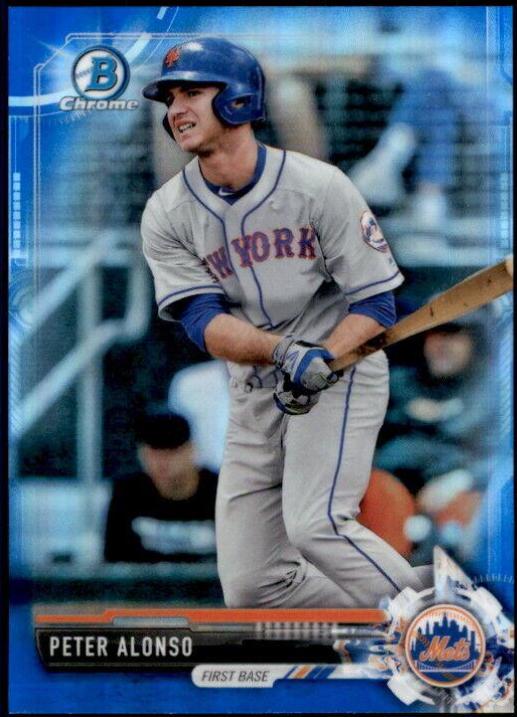 Khris Davis [Blue Refractor] #83
