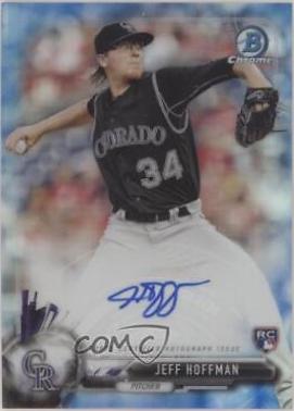 Jeff Hoffman [Blue Refractor] #BCAR-JH