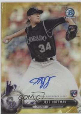 Jeff Hoffman [Gold Refractor] #BCAR-JH