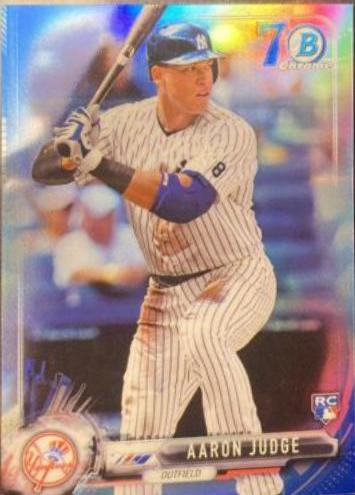 Aaron Judge [Rookies 70th Logo Refractor] #32