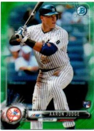 Aaron Judge [Rookies Green Refractor] #32