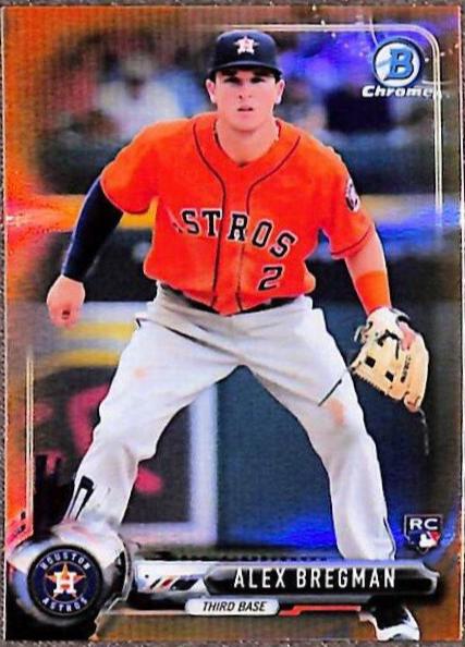 Alex Bregman [Rookies Orange Refractor] #75