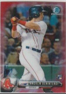 Andrew Benintendi [Rookies Red Refractor] #23