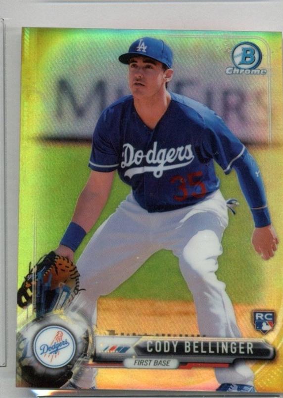 Cody Bellinger [Chrome Rookies Gold Refractor] #27