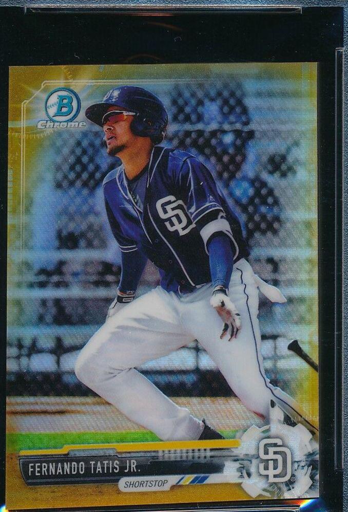 Fernando Tatis Jr. [Chrome Prospects Gold Refractor] #BCP160