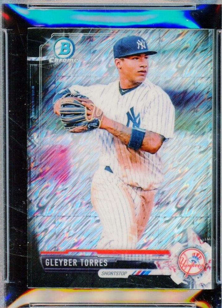 Gleyber Torres [Prospects Black Shimmer Refractor] #BCP80