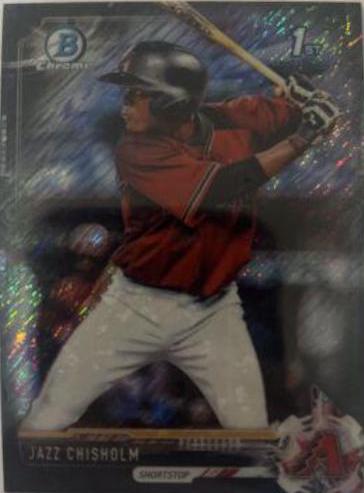 Jazz Chisholm [Chrome Prospects Black Shimmer Refractor] #BCP207