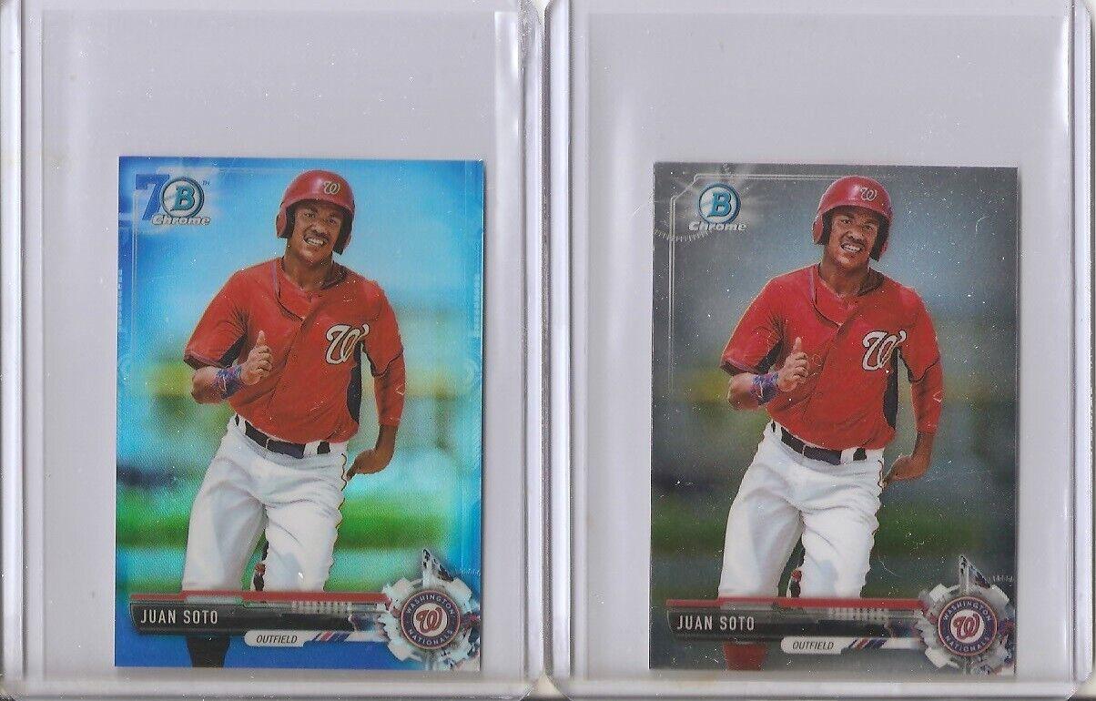 Juan Soto [Chrome Prospects 70th Logo Refractor] #BCP180
