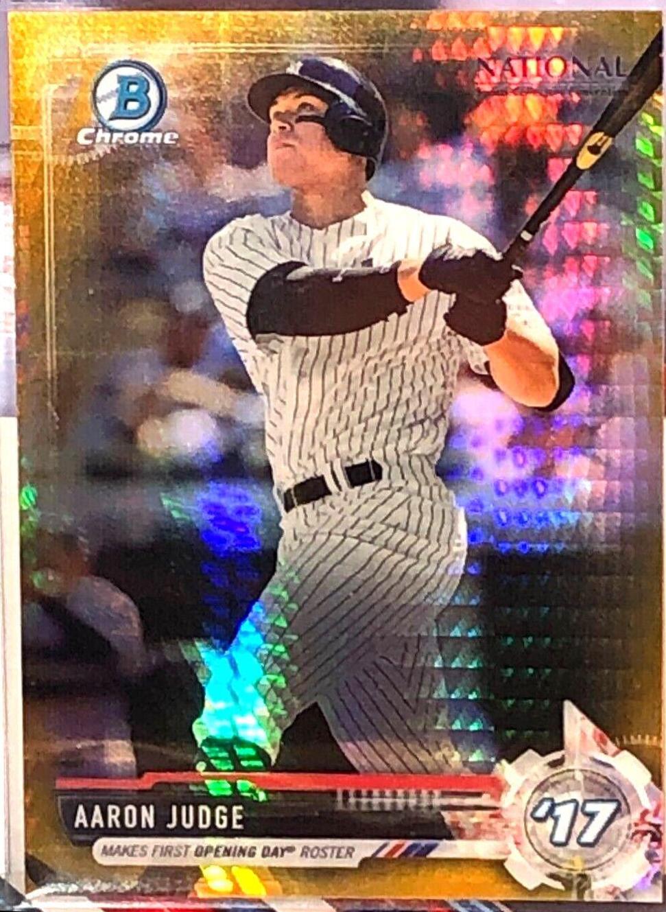 Aaron Judge [Gold Refractor] #BNR-AJ