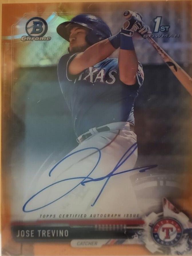 Jose Trevino [Orange Refractor] #CPA-JT