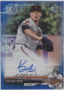 Keegan Akin [Blue Mojo] #CPA-KA