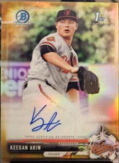 Keegan Akin [Gold Refractor] #CPA-KA